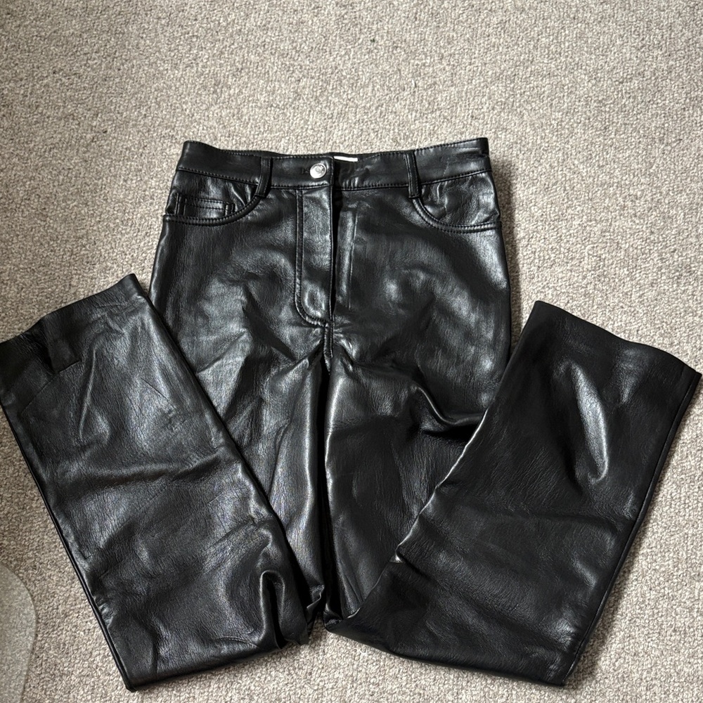 Aritzia Melina leather pants